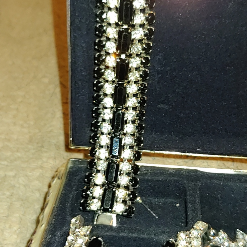 Vintage rhinestone set